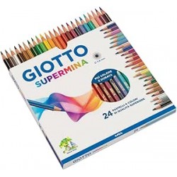 Giotto supermina 24 matite...